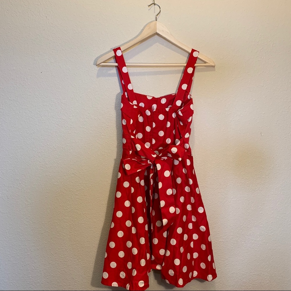 Merry Marilyn Polka Dot Dress - Picture 5 of 7